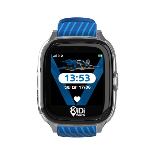 שעון GPS חכם לילדים עם סים מובנה PRO 2.1 עמיד במים כחול