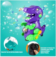 דינוזאור לד מפריח בועות סבון