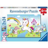 חד קרן 2 פאזלים 24 חלקים - Ravensburger