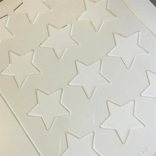 לוח כוכבים - ליצירה בשוקולד