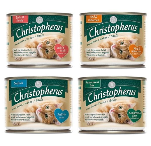 שימורי פטה כריסטופר בטעמים 4 יחידות