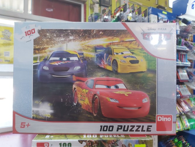 פאזל 100 חלקים ספיידי במירוץ (דינו)