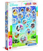 פאזל 104 חלקים כוכבי דיסני