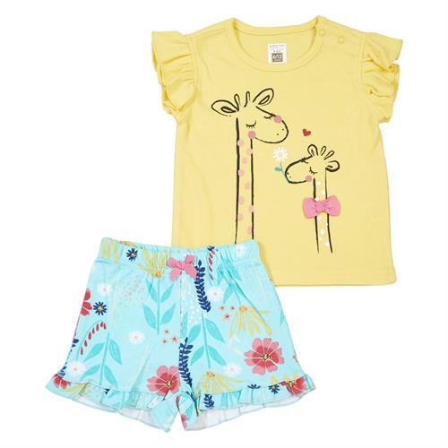 חליפה ג'ירפות צהוב