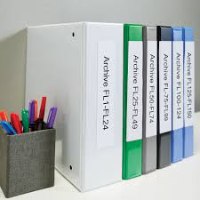 מדבקת נייר Dymo S0722470 / 99018 Large Lever Archive File Labels 38x190mm