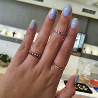 טבעת איטרניטי  זרקונים צבעוניות בזהב 14 קרט|טבעת זהב משלימה