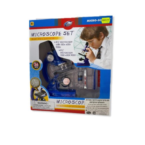 סט מיקרוסקופ חדשני 36 חלקים