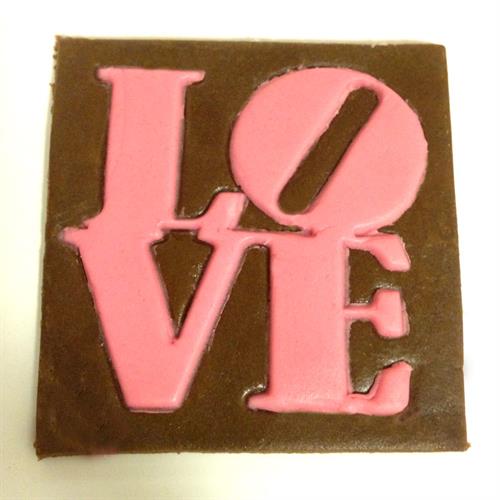 חותכן לוגו - LOVE