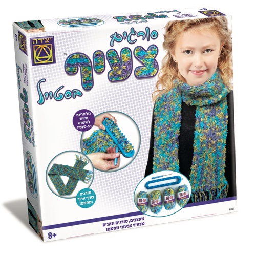 סורגים צעיף בסטייל