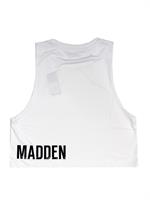 חולצה לבנה ללא שרוולים SM