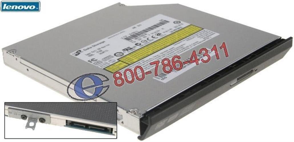 צורב למחשב נייד לנובו Lenovo G560, G570 DVD±RW sata drive - burns CDs and DVDs,  HL Data Storage model GT30N Or LiteOn DS-8A5SH