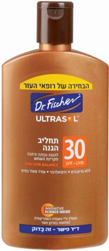 דר פישר אולטרסול תחליב הגנה להגנה גבוהה ורחבה 250 מל 30 SPF