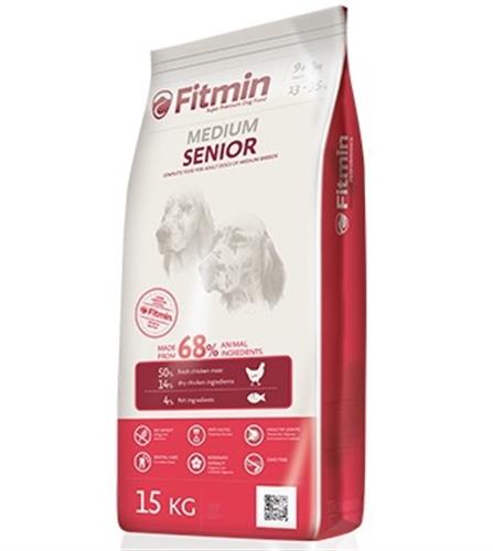 פיטמין סניור מזון כלבים 15 ק"ג לכלבים מבוגרים