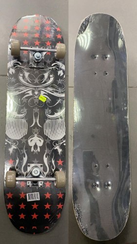 סקייטבורד גלגלים קטנים-חום