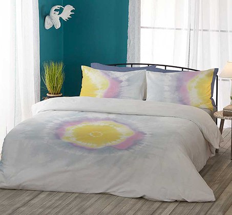 סט מלא זוגי דגם מלדביים 100% כותנה