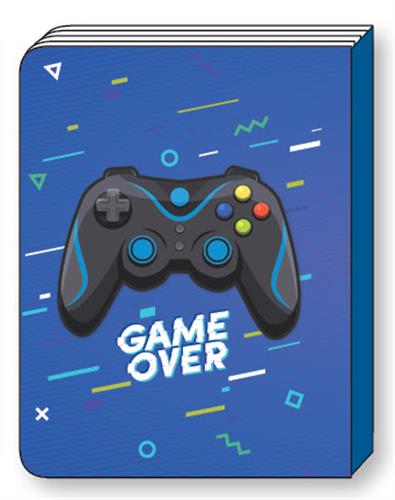 "LOOPY אוגדן מחברות בנים : גיימר 2020"