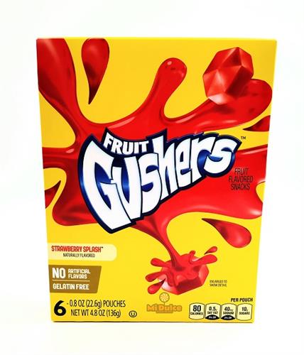 Fruit Gushers בטעם תות!