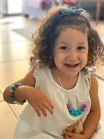 שרשרת וצמיד מסיליקון- דגם בת הים