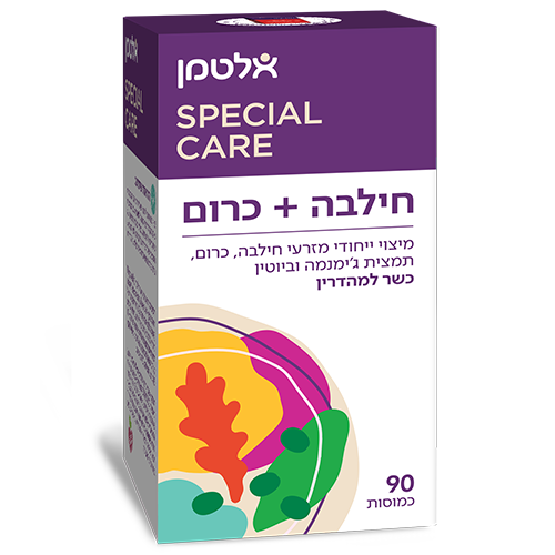 --אלטמן   חילבה + כרום --  90 כמוסות