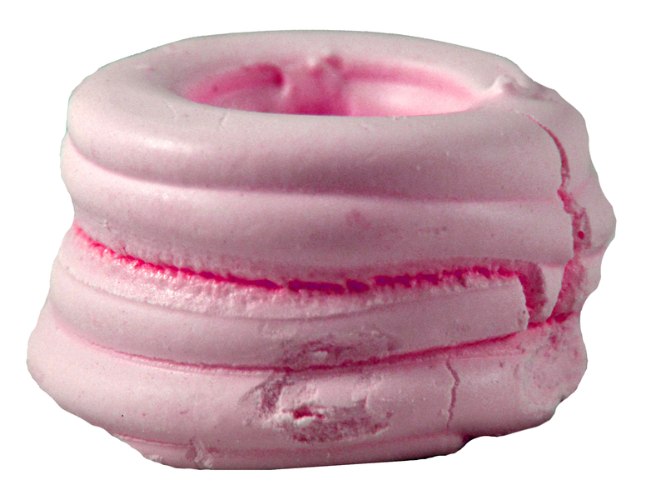 מגש פבלובה מיני עגולה  ורודה  15 יח'(8)