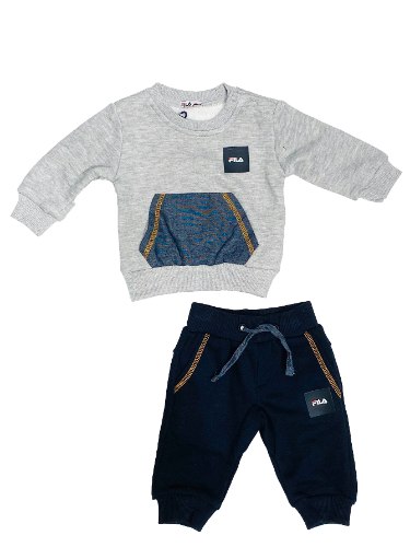 חליפת תינוקות FILA כיס ג'ינס 0-24