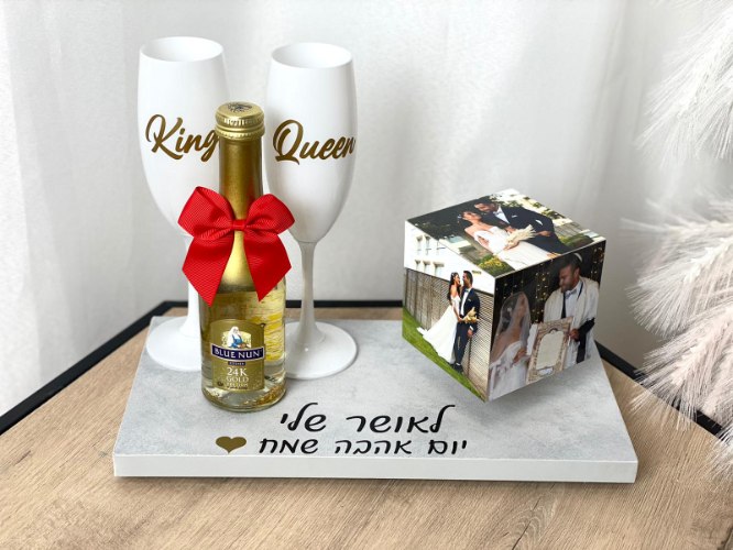 קרוסלת שתייה וכוסות