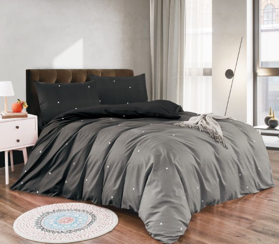 סט מצעים למיטה וחצי 120/200 דגם אטלנטיק - 55515