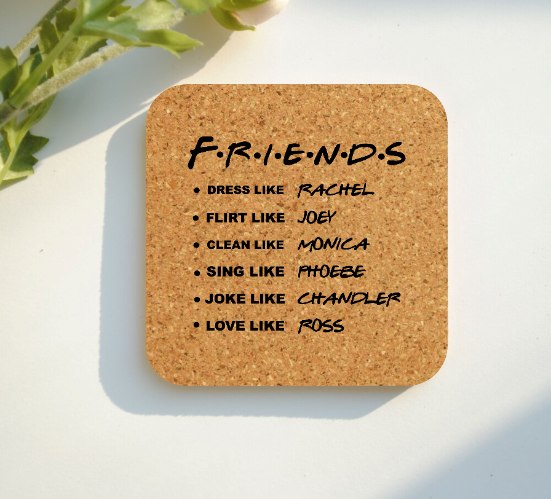 Friends coaster