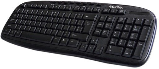 מקלדת עם כבל sigma