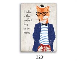 שועלים , כלב, צבי רביעיית היפסטרים דגם 120