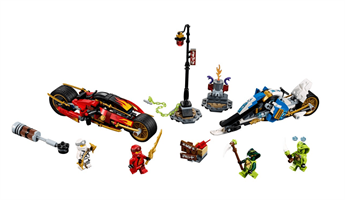 לגו- נינג'אגו אופני הלהב של קאי ואופנוע השלג של זיין 70667