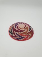 כיפה צבעונית דגם משבצות