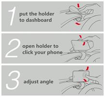 מחזיק אוניברסלי לנייד 360°- Universmob