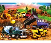 פאזל 60 חלקים-חופרים