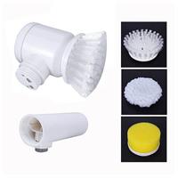 מברשת ניקוי חשמלית - 2 ראשים שונים