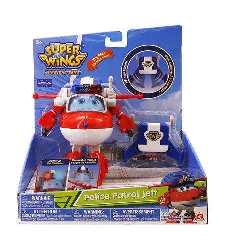 ג׳ט השוטר משנה צורה עם כלי שיטור