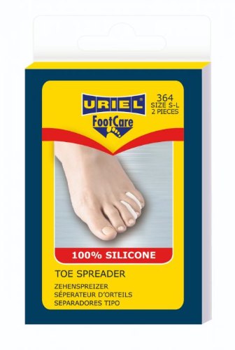 אוריאל מפרידי אצבעות מסיליקון מסייעים במניעת יבלות  S M L