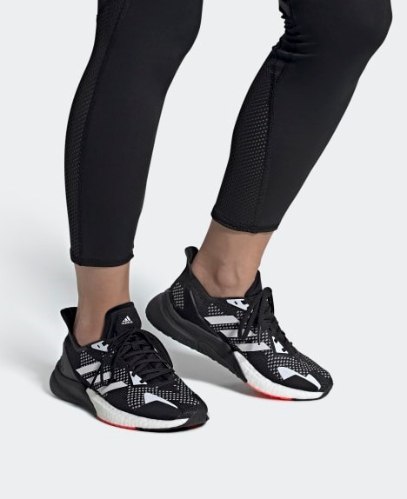 נעלי גברים ADIDAS X9000L3 צבע שחור/לבן