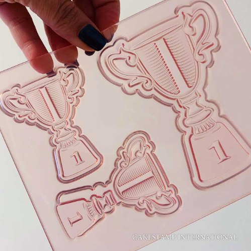 תבנית גביעים ליצירה בשוקולד ובבצק סוכר| סט גביעים | תבנית גביע של ניצחון חדש מאתי דבש