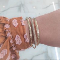 צמיד מרוקאי עם חריטת לייזר לאישה