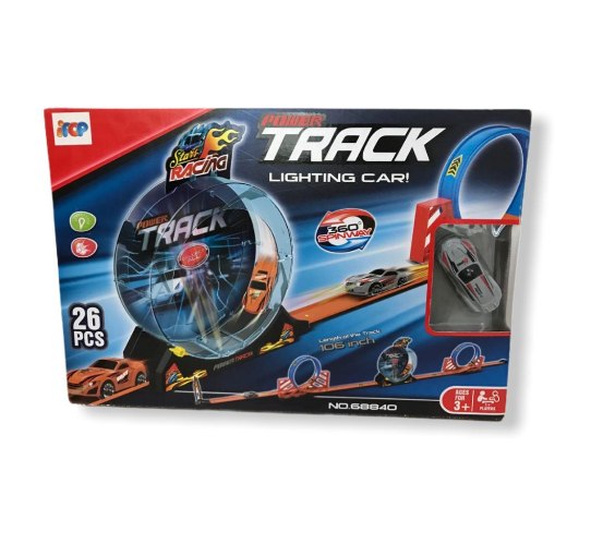 מסלול מכוניות מיוחד כולל 2 מכוניות