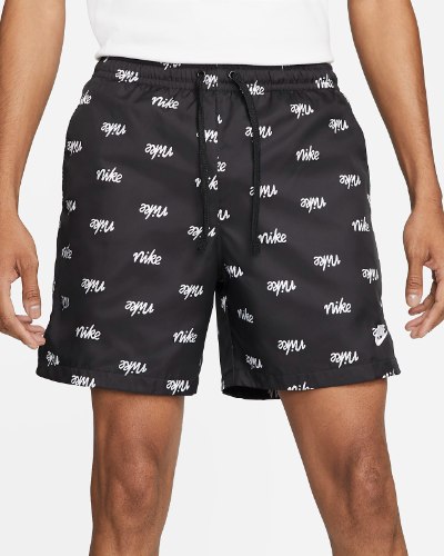 שורט NIKE שחור לוגו