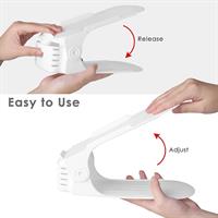 מתלה נעליים להכפלת קיבולת אחסון - 6 יחידות