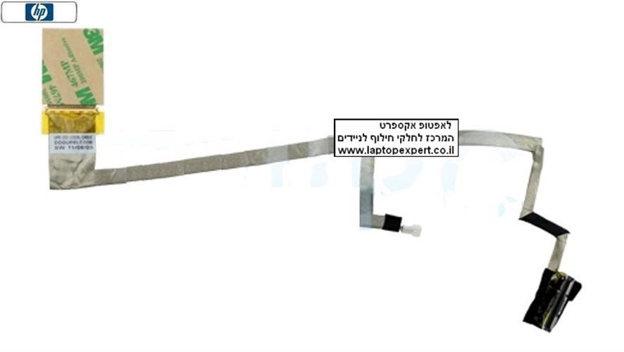 כבל מסך למחשב נייד HP DV6 15.6" LED Video Flex Cable DD0UP8LC004 , DD0UP8LC006 , DDC004A01D4 , 538312-001