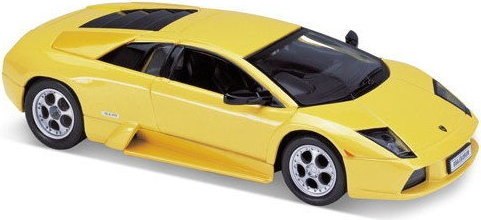 מכונית ברזל איכותית 1:24 למבורגיני מרצ'ילגו