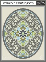 עיצוב איזור האסלה – מדבקה (39 ₪) שטיחון (88 ₪) סט (119 ₪) ויקטוריה TIVA DESIGN