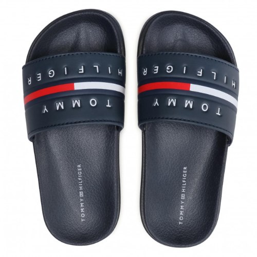 כפכף  TOMMY HILFIGER יוניסקס כחול נייבי