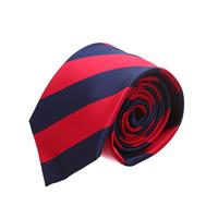 עניבה פסים כחול אדום