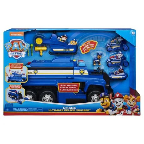 מפרץ ההרפתקאות | רכב צ'ייס אולטימייט - מארז ענק 5 ב- 1