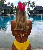 בגד ים שלם - מיאמי צהוב